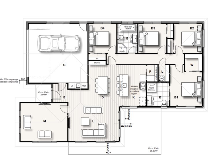 Brancaster - 4 Bedroom Plan (190m2) - Cambridge Homes